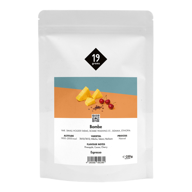 Bombe - Äthiopien Espresso, product image from the roaster