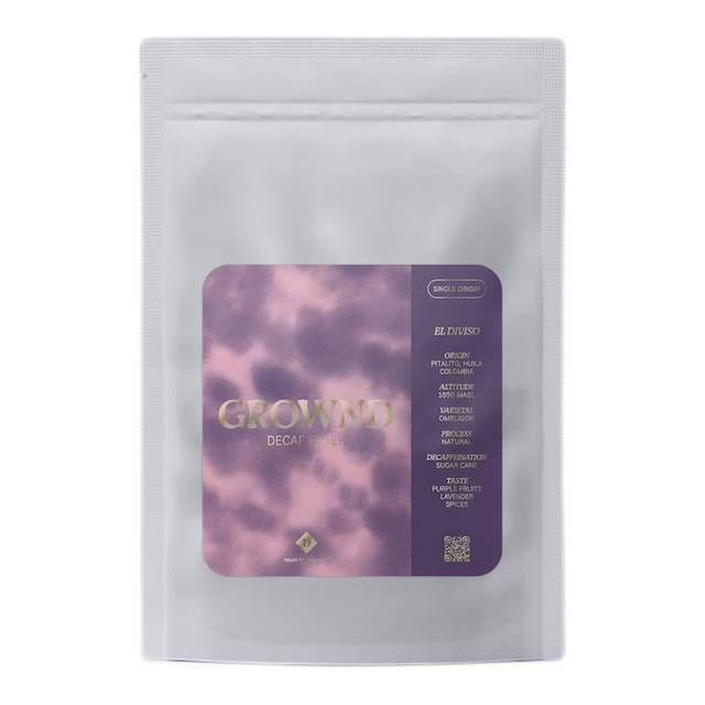 El Diviso Decaf | GROWND, product image from the roaster