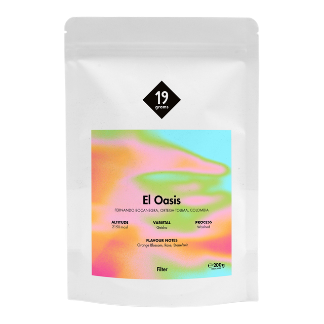 El Oasis - Kolumbien Filter, product image from the roaster