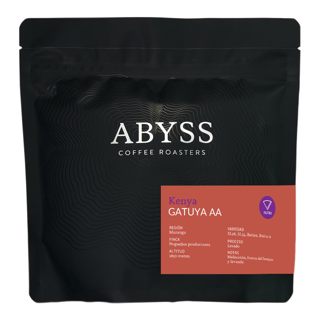 Gatuya AA Filter, product image from the roaster