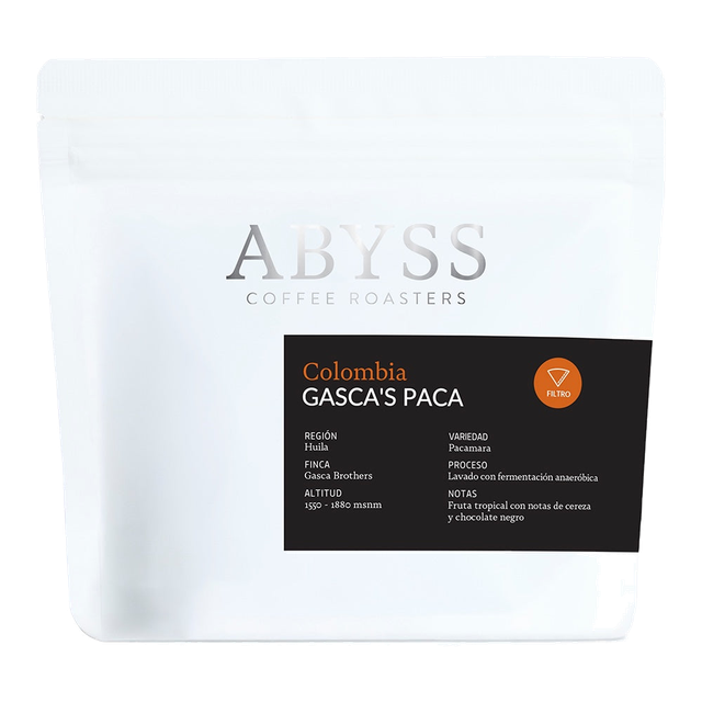 Gasca's Paca Filter, product image from the roaster