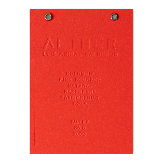 Luis Anibal - Pink Bourbon - Natural, product image from the roaster