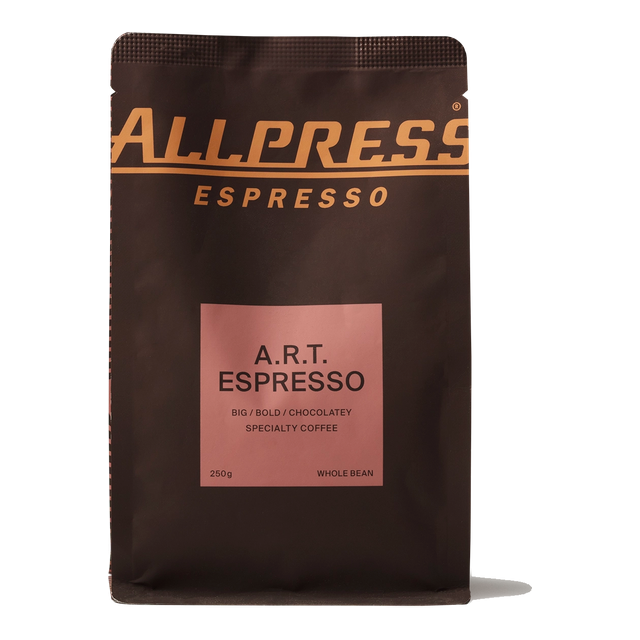 A.R.T. Espresso Roast, product image from the roaster