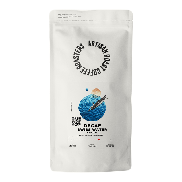 Decaf, product image from the roaster