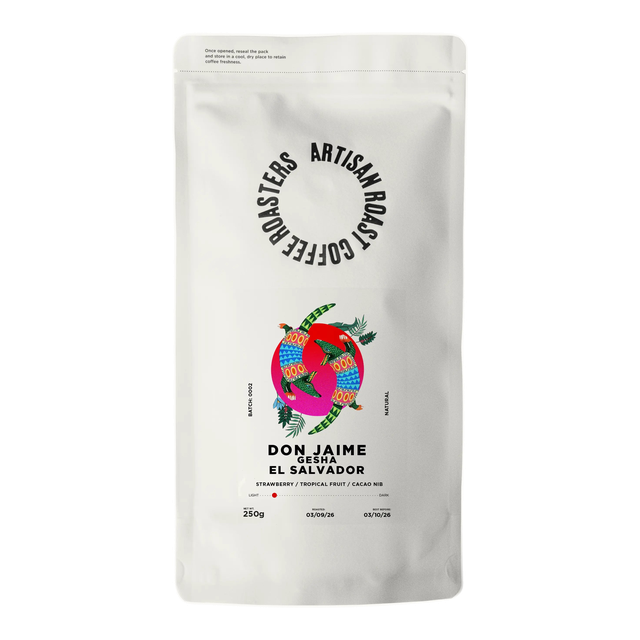 Don Jaime Gesha, product image from the roaster