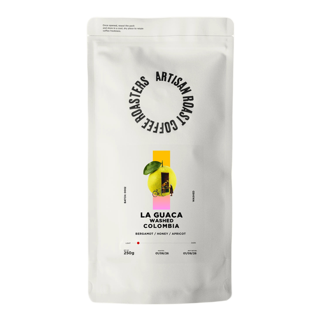 La Guaca Washed, product image from the roaster