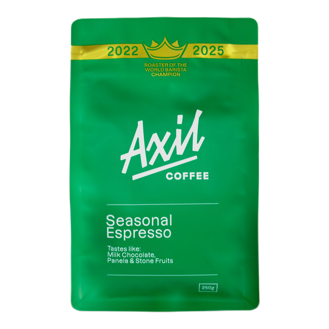 Seasonal Espresso, product image from the roaster