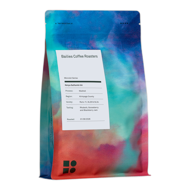 Kenya Gathambi AA Washed Microlot, product image from the roaster