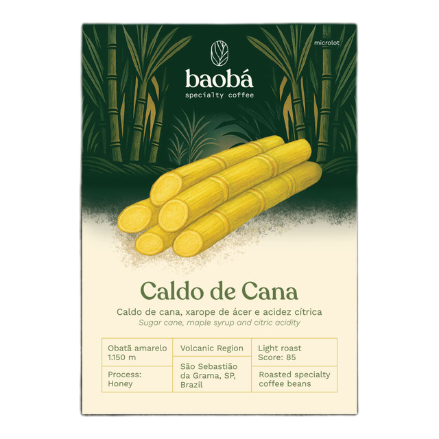 Microlote Caldo de Cana, product image from the roaster