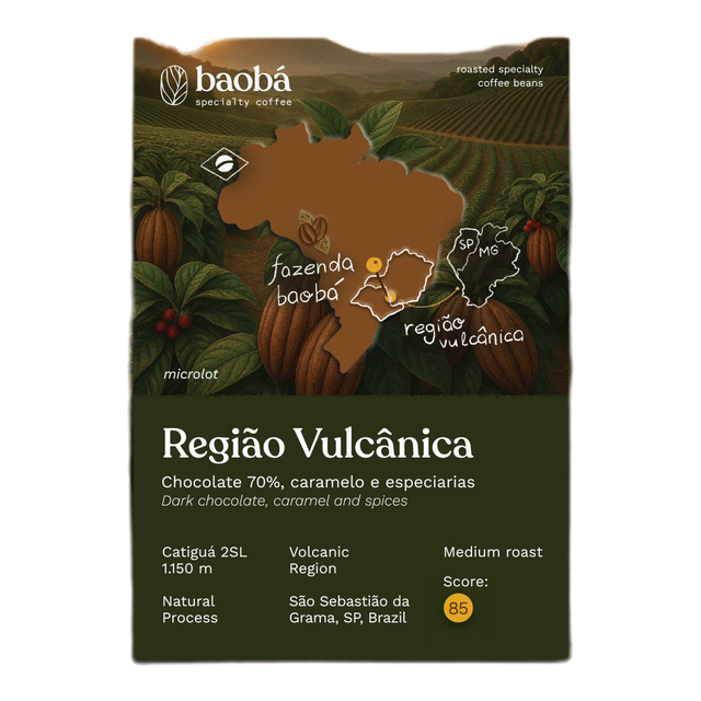 Microlote Região Vulcânica, product image from the roaster