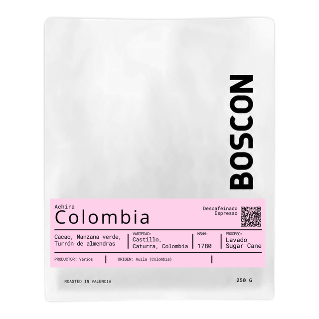 Achira Decaf, product image from the roaster