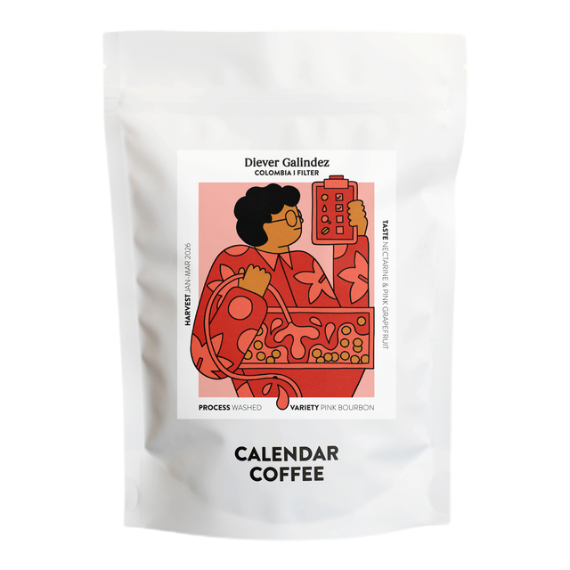 Diever Galindez | Colombia | Filter, product image from the roaster