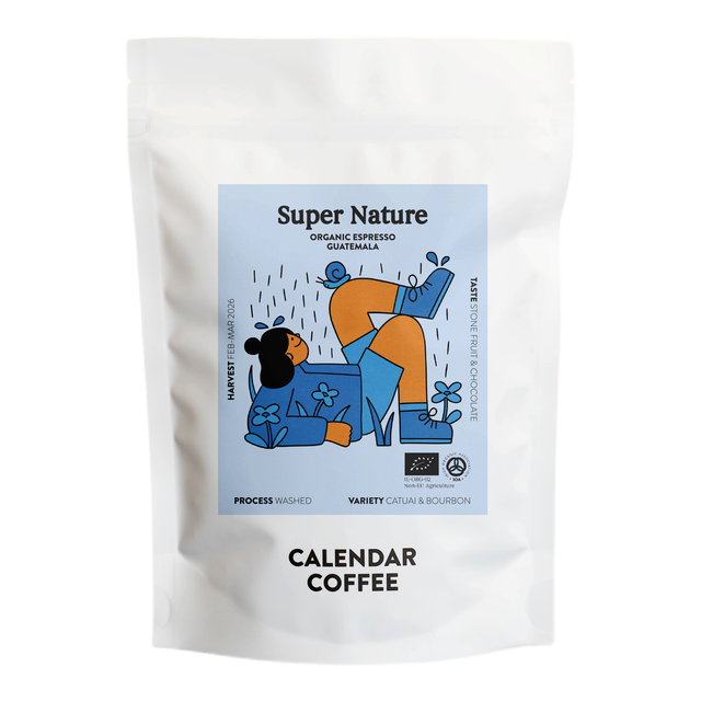 Super Nature Organic Espresso Guatemala, product image from the roaster