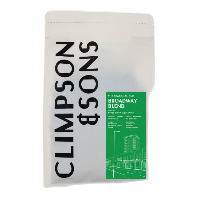 Broadway Blend: El Salvador & Guatemala, product image from the roaster