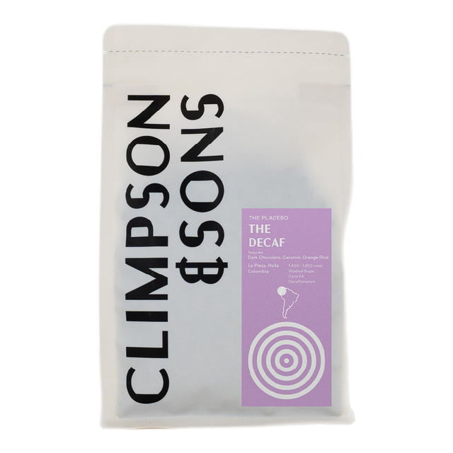 The Decaf: La Plata, Colombia, product image from the roaster