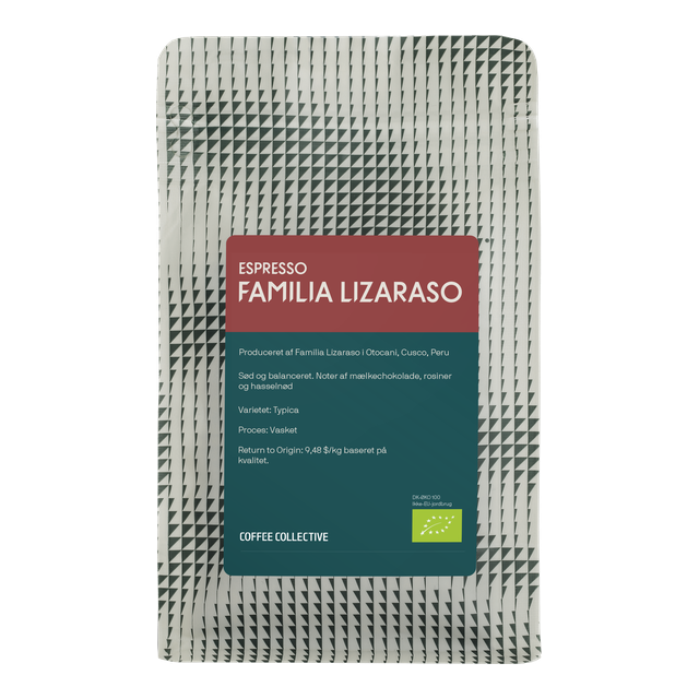 Familia Lizaraso Espresso, product image from the roaster