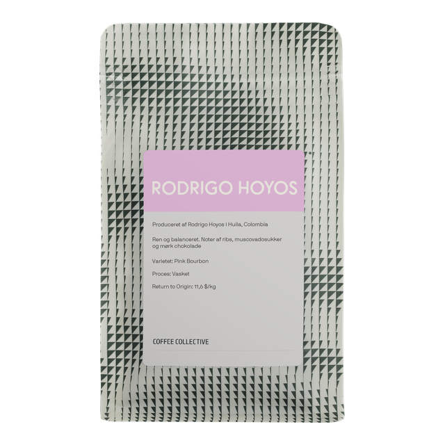 Rodrigo Hoyos, product image from the roaster