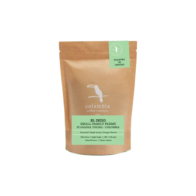 El Indio Microlot Natural Process, Filter Roast, product image from the roaster