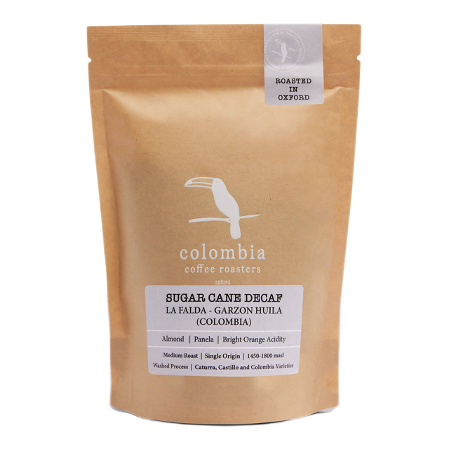 Sugar Cane Decaf, product image from the roaster