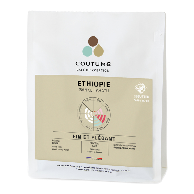 Café Ethiopie Banko Taratu, product image from the roaster