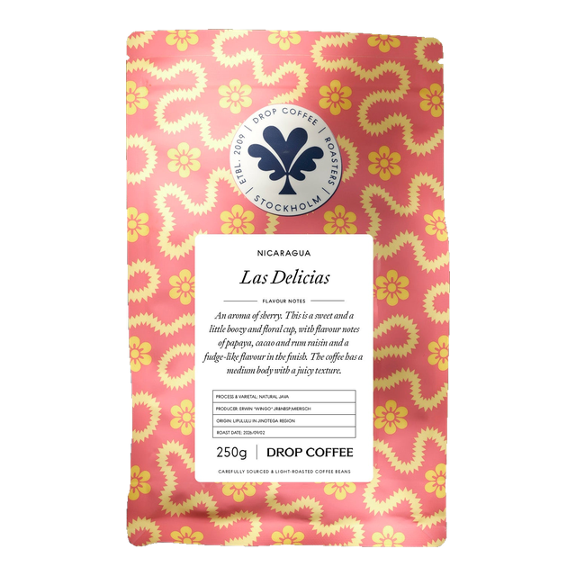 Las Delicias, Natural Java, Nicaragua, product image from the roaster