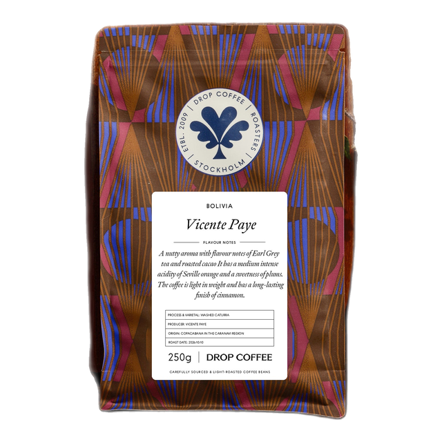 Vicente Paye, Washed Caturra, Bolivia, product image from the roaster