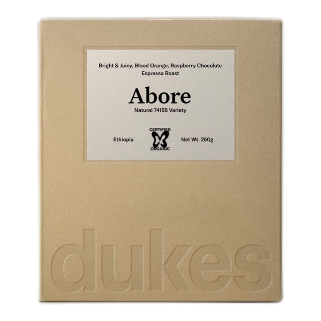 Ethiopia Abore, product image from the roaster