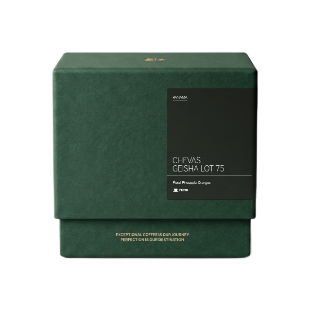 Chevas Geisha Lot 75 Filter, product image from the roaster