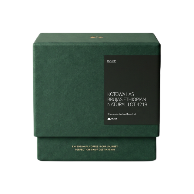 Kotowa Las Brujas Ethiopian Natural Lot 4219 Filter, product image from the roaster