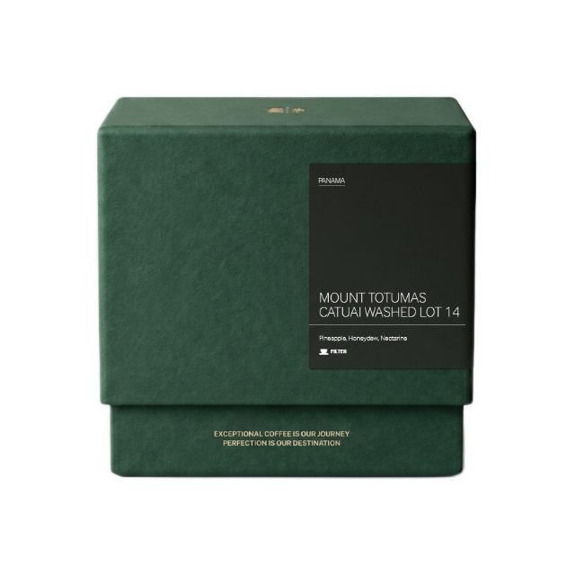 Mount Totumas Catuai Washed Lot 14 Filter, product image from the roaster