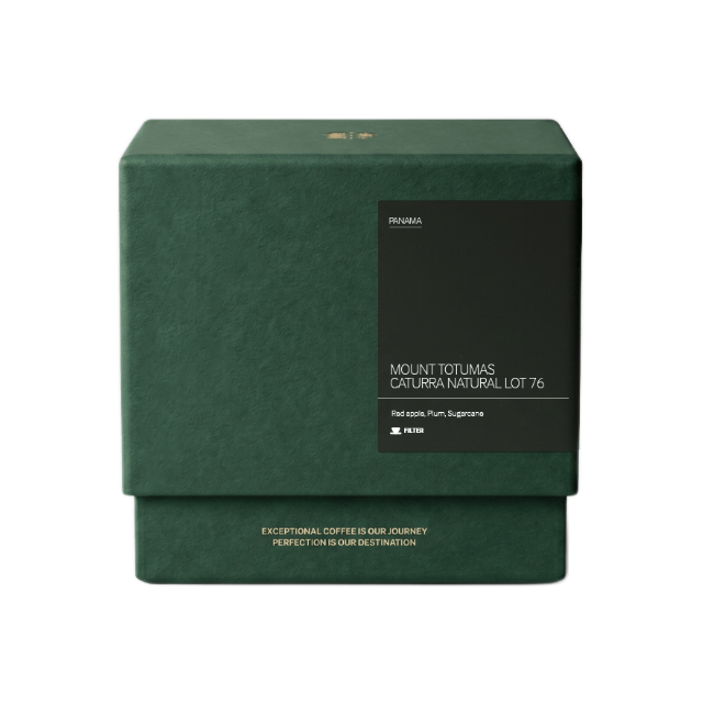 Mount Totumas Caturra Natural Lot 76 Filter, product image from the roaster