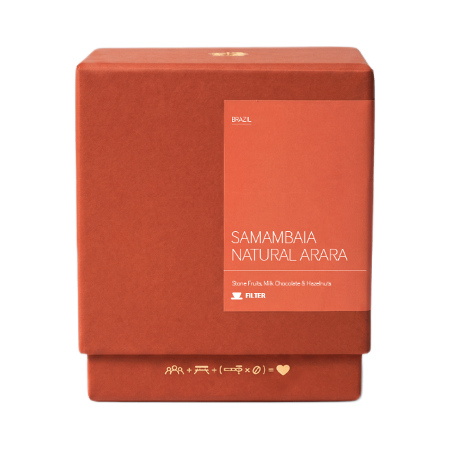 Samambaia Natural Arara Filter, product image from the roaster