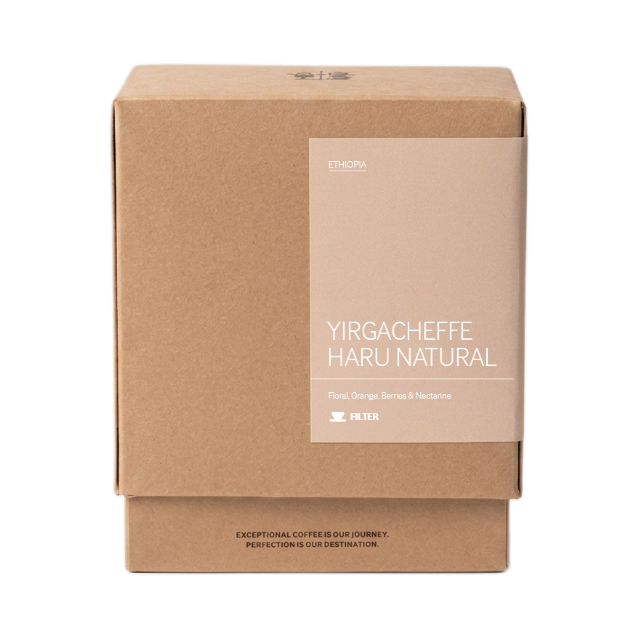 Yirgacheffe Haru Natural Filter, product image from the roaster