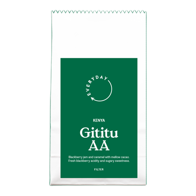 Kenya Gititu AA Filter, product image from the roaster