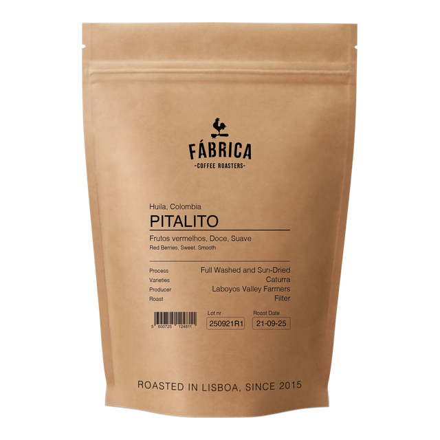 Pitalito, product image from the roaster