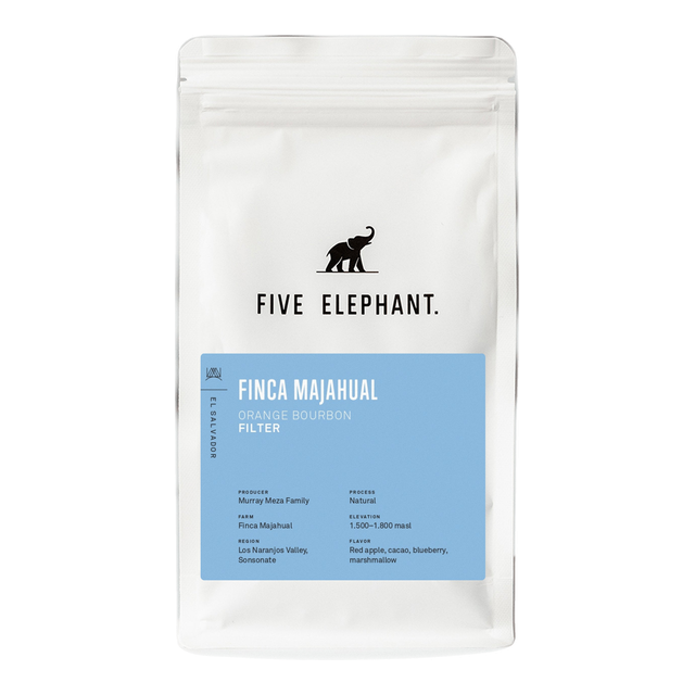 EL SALVADOR Finca Majahual Orange Bourbon – Filter, product image from the roaster