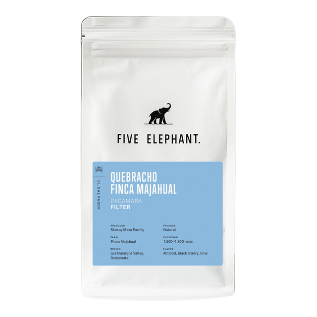 EL SALVADOR Quebracho Pacamara Natural – Filter, product image from the roaster