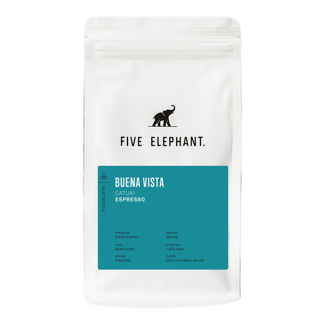 GUATEMALA Buena Vista – Espresso, product image from the roaster