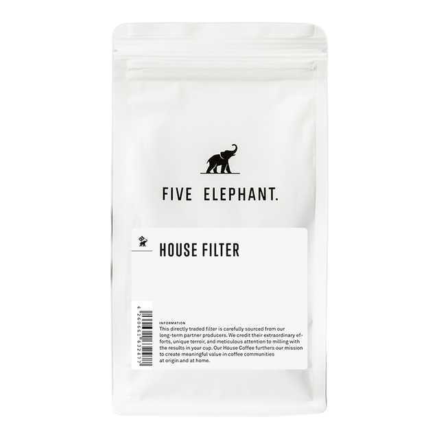 House – Filter Coffee, product image from the roaster
