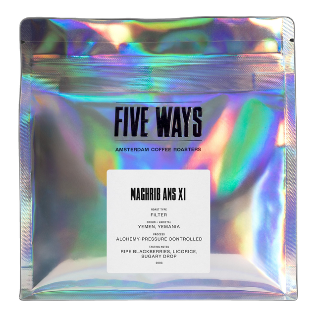 Yemen - Maghrib Ans XI - Alchemy advanced pressure control - Competition series (90+) Limited release, product image from the roaster