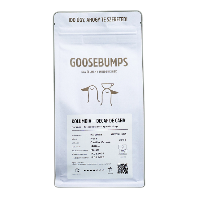 Kolumbia – Decaf de Caña, product image from the roaster