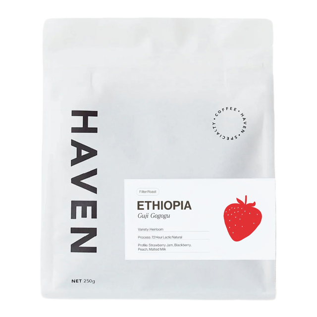 Ethiopia Guji Gogogu, product image from the roaster
