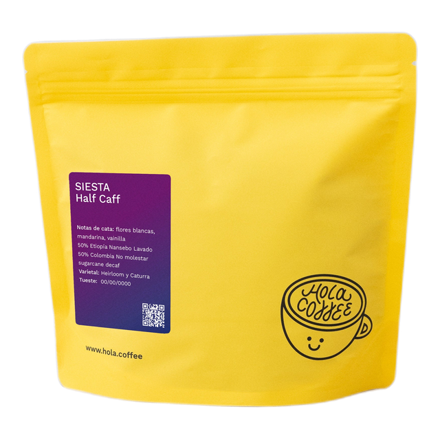Semi descafeinado - Siesta Half Caff, product image from the roaster