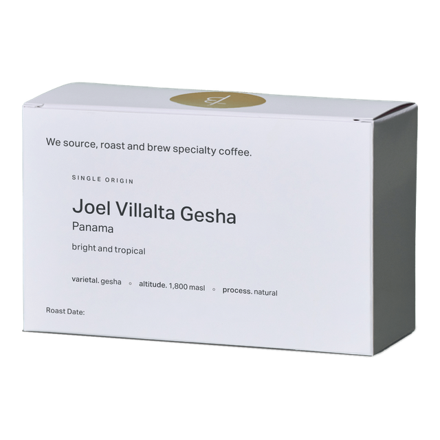 Reserve Collection Joel Villalta Gesha, Panama, product image from the roaster