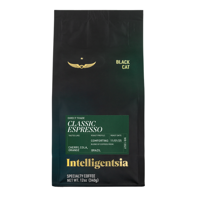 Black Cat Classic Espresso, product image from the roaster
