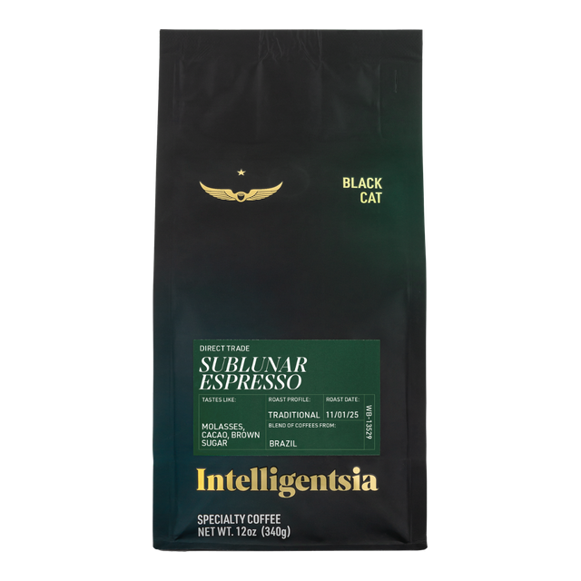 Sublunar Espresso, product image from the roaster