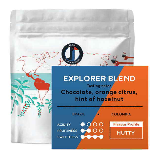 Explorer Blend, product image from the roaster