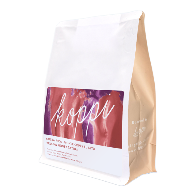 Costa Rica - Monte Copey "El Alto" Yellow Honey Catuai, product image from the roaster