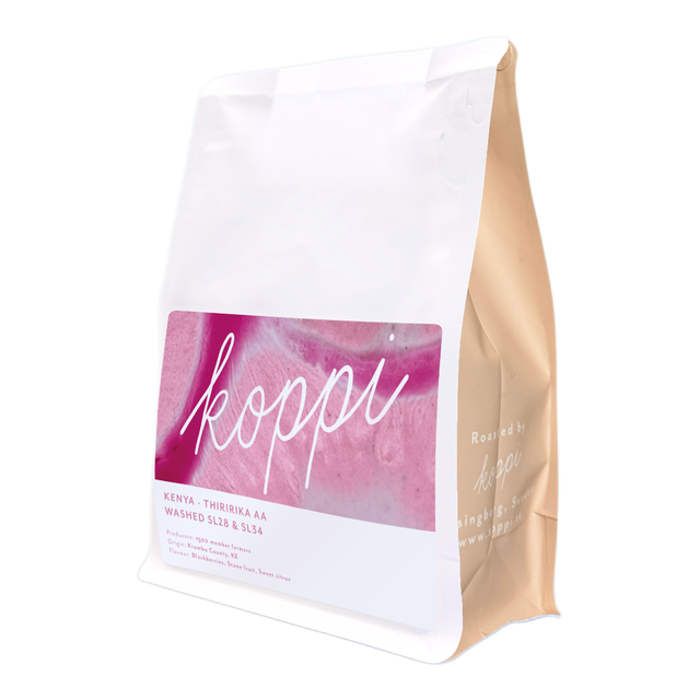 Kenya - Thiririka AA, product image from the roaster