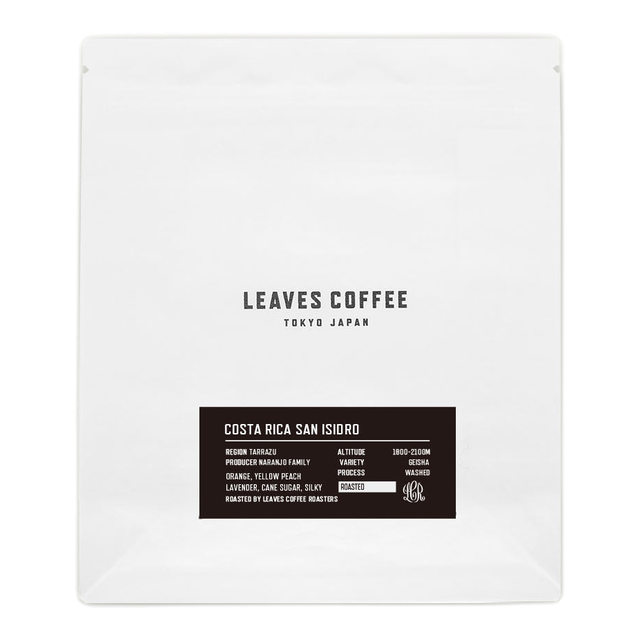 Costa Rica San Isidro, product image from the roaster